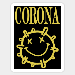 Corona Cartoon Magnet